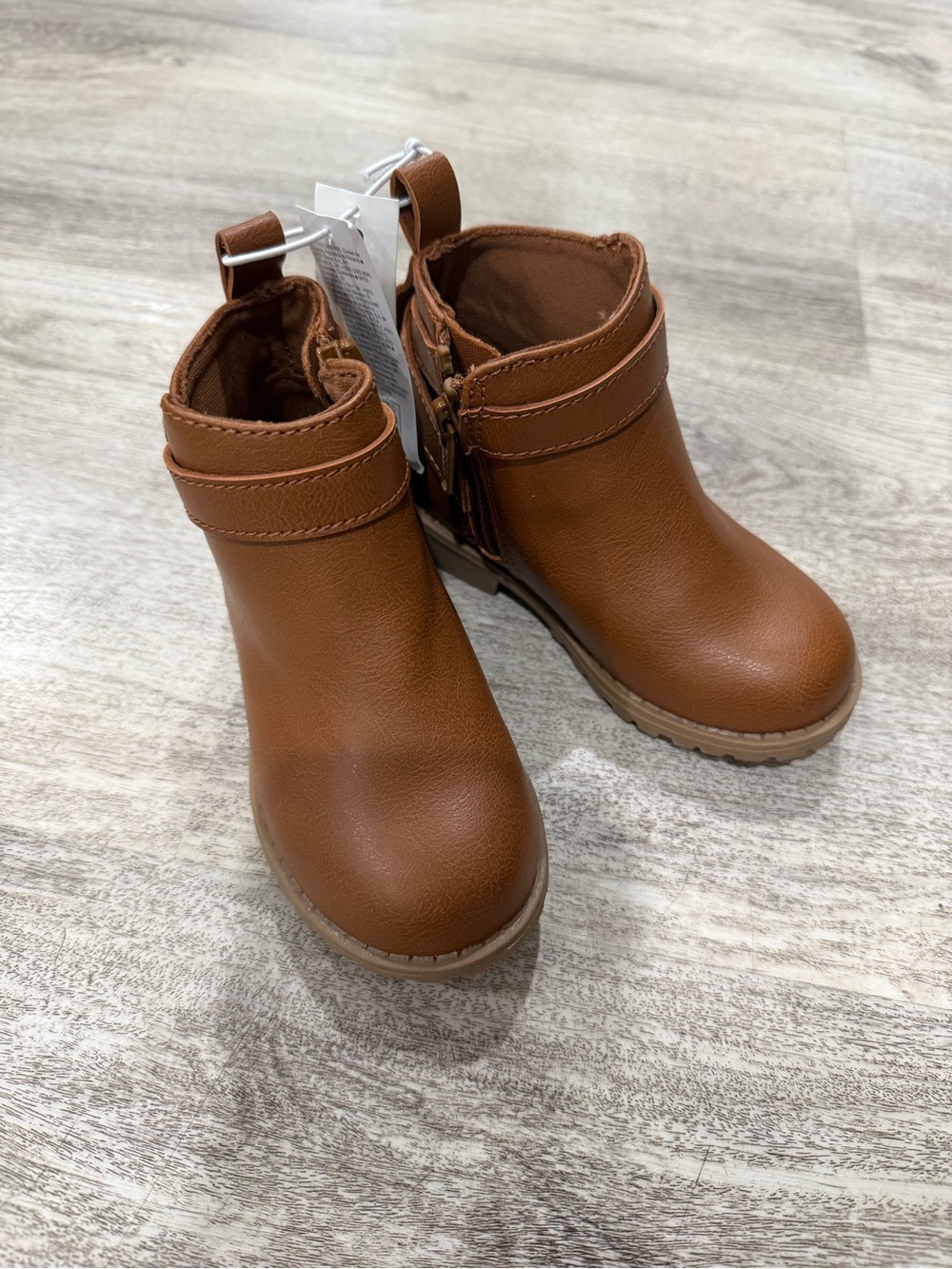 Old Navy Tan Brown Toddler Ankle Boots